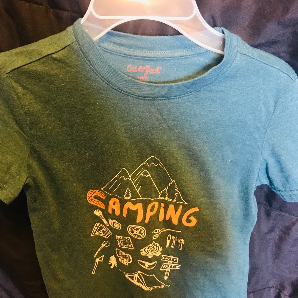 Dope camping shirt